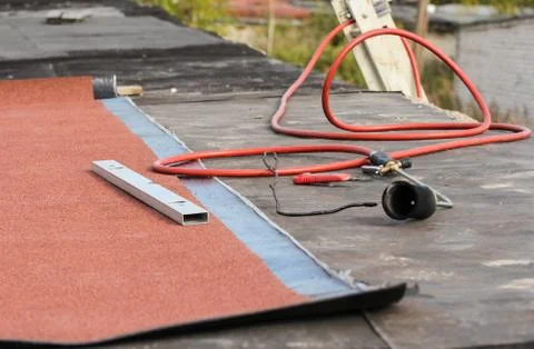 The tool for roofing works. Фото