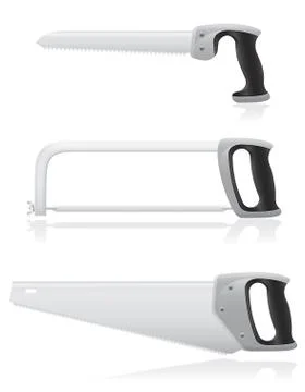 Tool saw illustration Stock Illustration