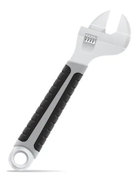 Tool screw wrench illustration Stock Illustration