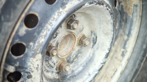 Tool for screwing nuts tight close up Video stock 33648848