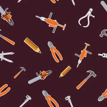 Tool seamless5 Stock Illustration