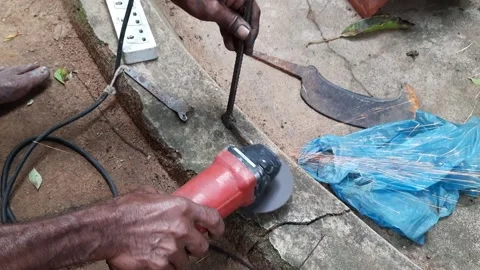 Tool Sharpening Stock Footage 149270961