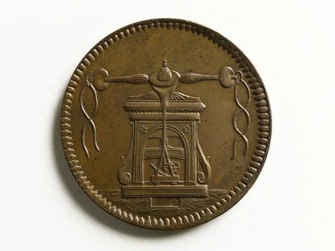 Tool test at the pendulum, 1797 Anonymous. Tool test at the pendulum, 1797... Stock Photos