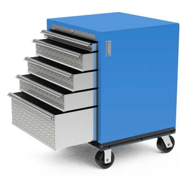 The tool trolley Stock Illustration