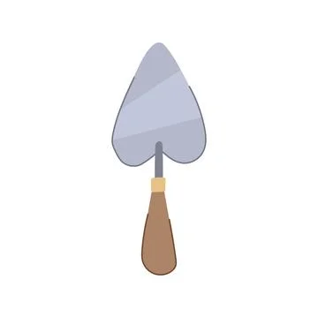 Tool trowel cartoon vector illustration Stock Illustration