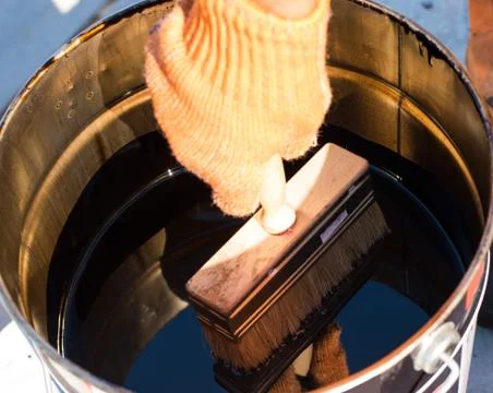 Tool for waterproofing Foto stock