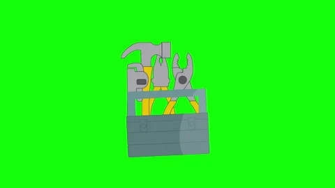 Toolbox animation Stock Footage 315243549
