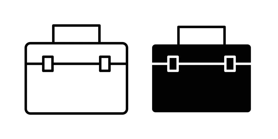 Toolbox icon vector editable eps10 Stock Illustration