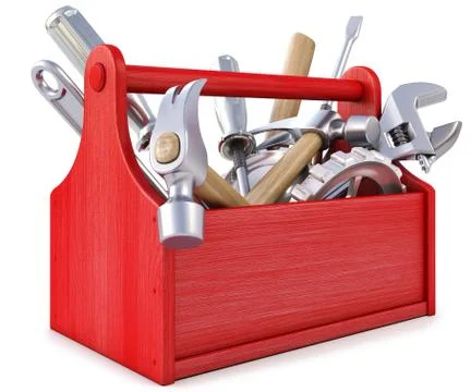 Toolbox Ilustração Stock