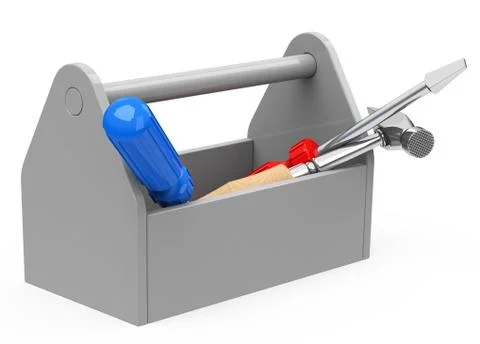 The toolbox Stock Illustration