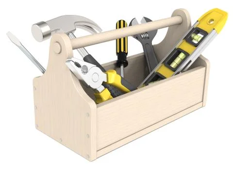 Toolbox. Stock Illustration