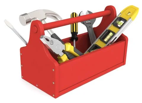 Toolbox. Stock Illustration