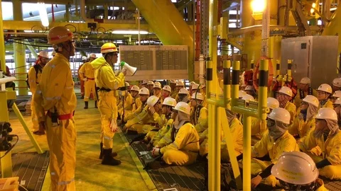 Toolbox Meeting Stock Footage 82148553