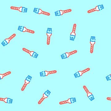 Tooling materials mechanical engineer vector seamless pattern Illustrazione stock