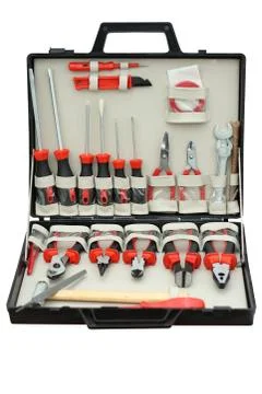 Tooling separately on a white background Stock Photos