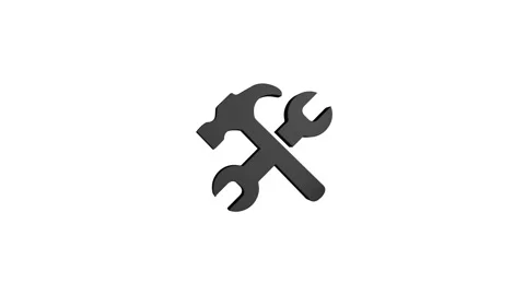 Tools 3D rendering rotating gear mechanism wheel for teamwork success and t.. Vídeo Stock 313462828