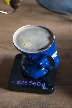 Tools for Alternative method of coffee brewing Stock Photos