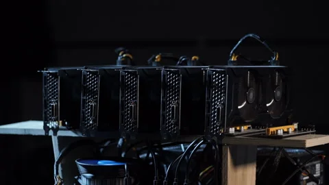 Tools and machinery for mining cryptocurrency Bitcoin Видео 87715392