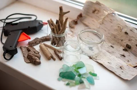 Tools and materials Foto stock