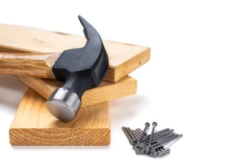 Tools and work equipment for carpenter. Carpentry. Stock Photos