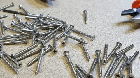 The tools are on the table, Parallax Video stock 90969395