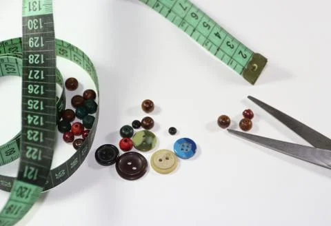 TOOLS ARMADO BIJOUTERI SCISSORS PEELS BOLITAS BEADS Stock Photos