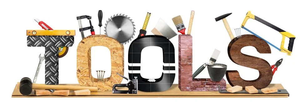 Tools background Stock Photos