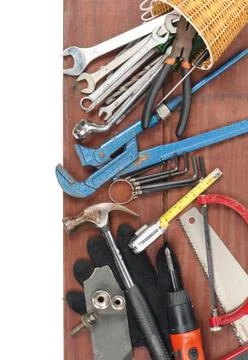 Tools background Stock Photos