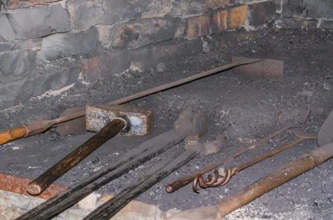 Tools from Blacksmith Stock Photos