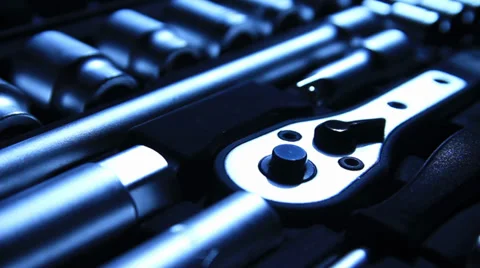 Tools box Close up Video stock 30216314