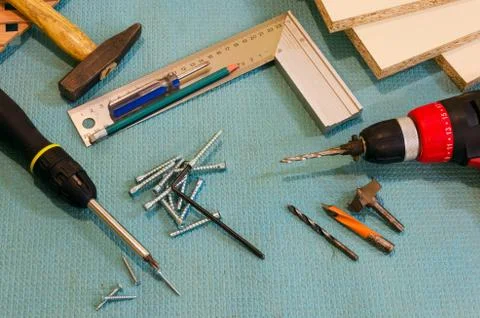 TOOLS carpenter Stock Photos