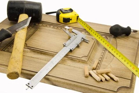 TOOLS carpenter 스톡 사진