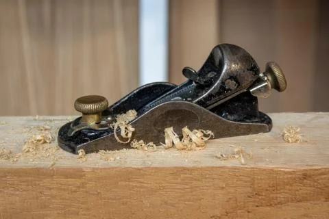 Tools in a carpenter's workshop Stock Photos