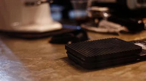 Tools of Coffeeshop Stock Photos