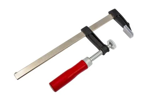 Tools collection - carpentry screw clamp Stock Photos