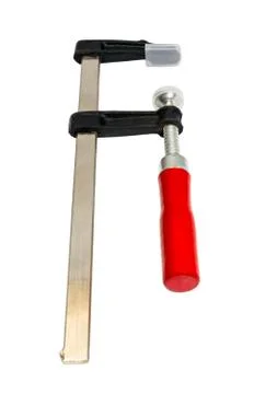 Tools collection - carpentry screw clamp Stock Photos