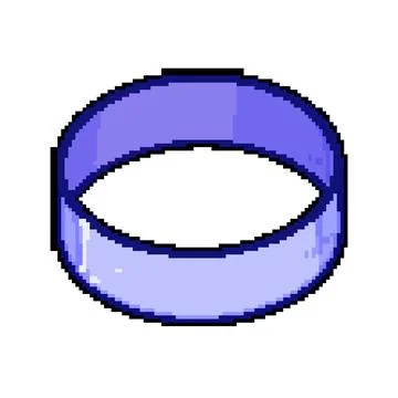 Tools cookie cutter pixel art vector illustration Stock Illustration