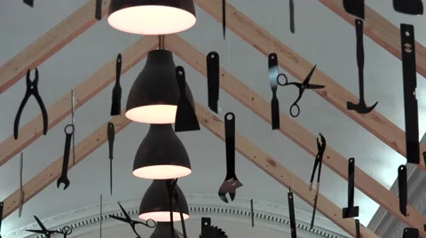 Tools for creating space. New technologies. Stock Footage 52362299