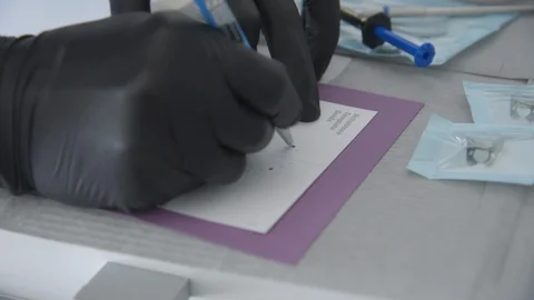 Tools Of Dentist Stock Footage 87861199