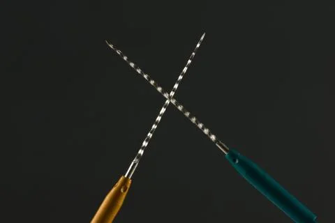 Tools for dentist work Stock Photos