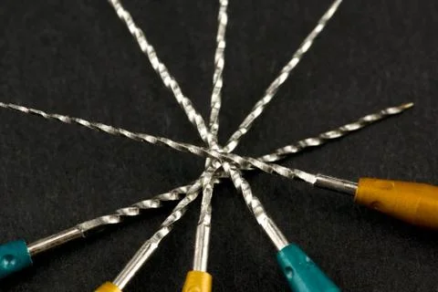 Tools for dentist work Stock Photos