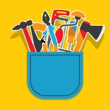 Tools design Illustrazione stock