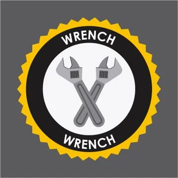 Tools design over gray background, vector illustration Stock Illustration