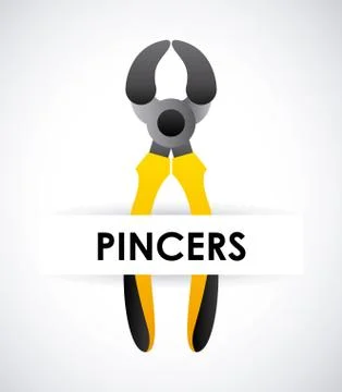 Tools design over gray background, vector illustration Stock Illustration