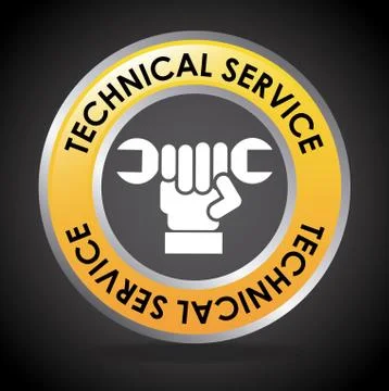 Tools design over gray background, vector illustration Stock Illustration