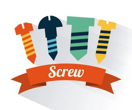 Tools design over white background, vector illustration Stock Illustration