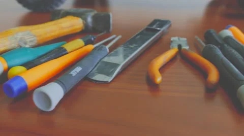 Tools Stock Footage 58688076