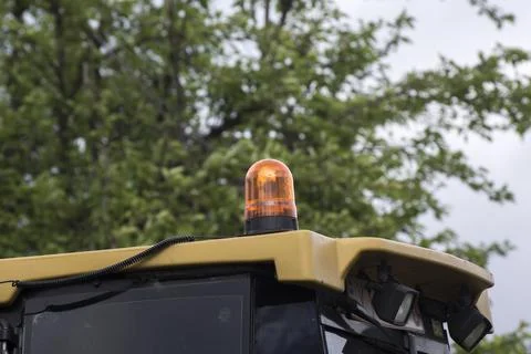 The tools of the Grab Machine rest when not in use. Stock Photos