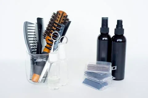 Tools for hairdressing Stock Photos
