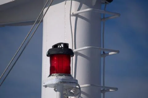 Tools that help passenger ship communication Stock Photos